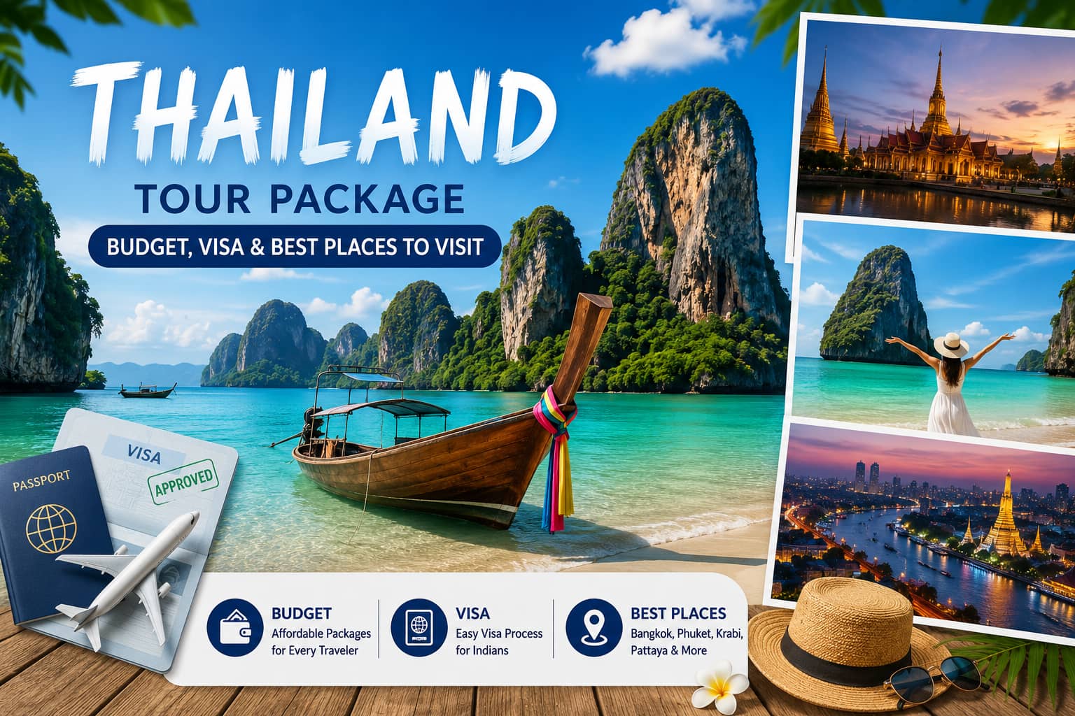 Thailand Tour Package: Budget, Visa & Best Places to Visit