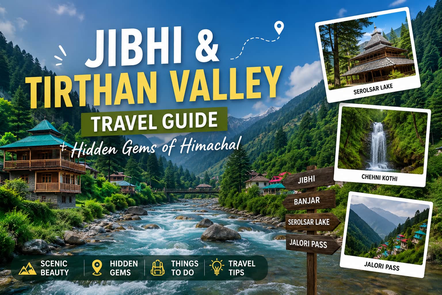 Jibhi & Tirthan Valley Travel Guide: Hidden Gems of Himachal