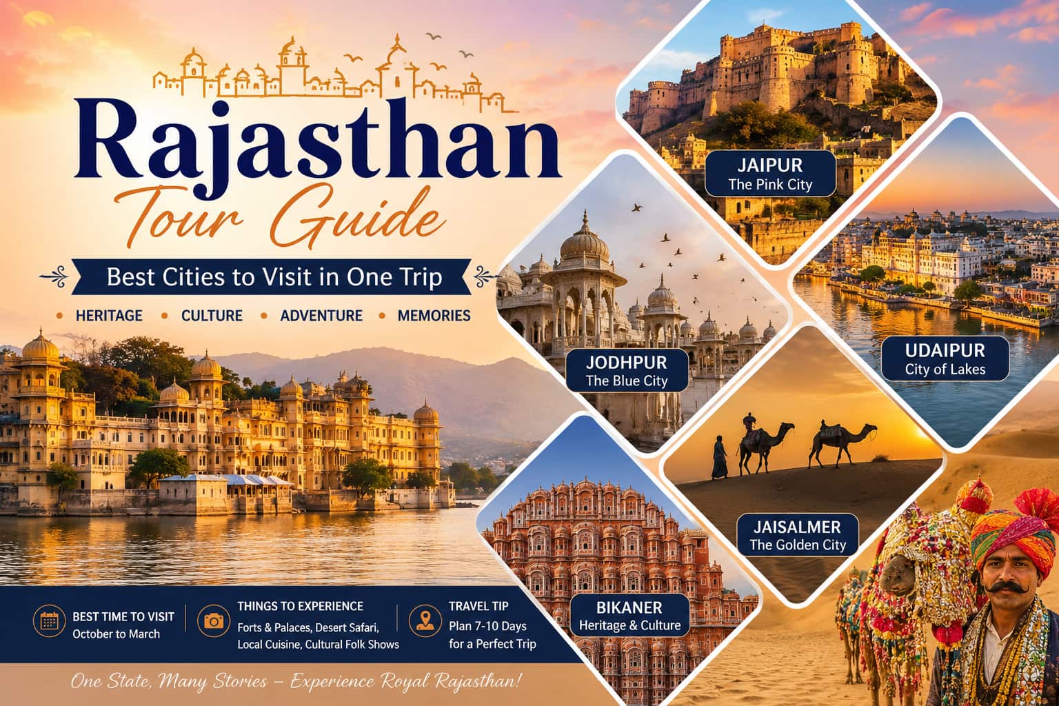 Rajasthan Tour Guide: Best Cities to Visit in One Trip