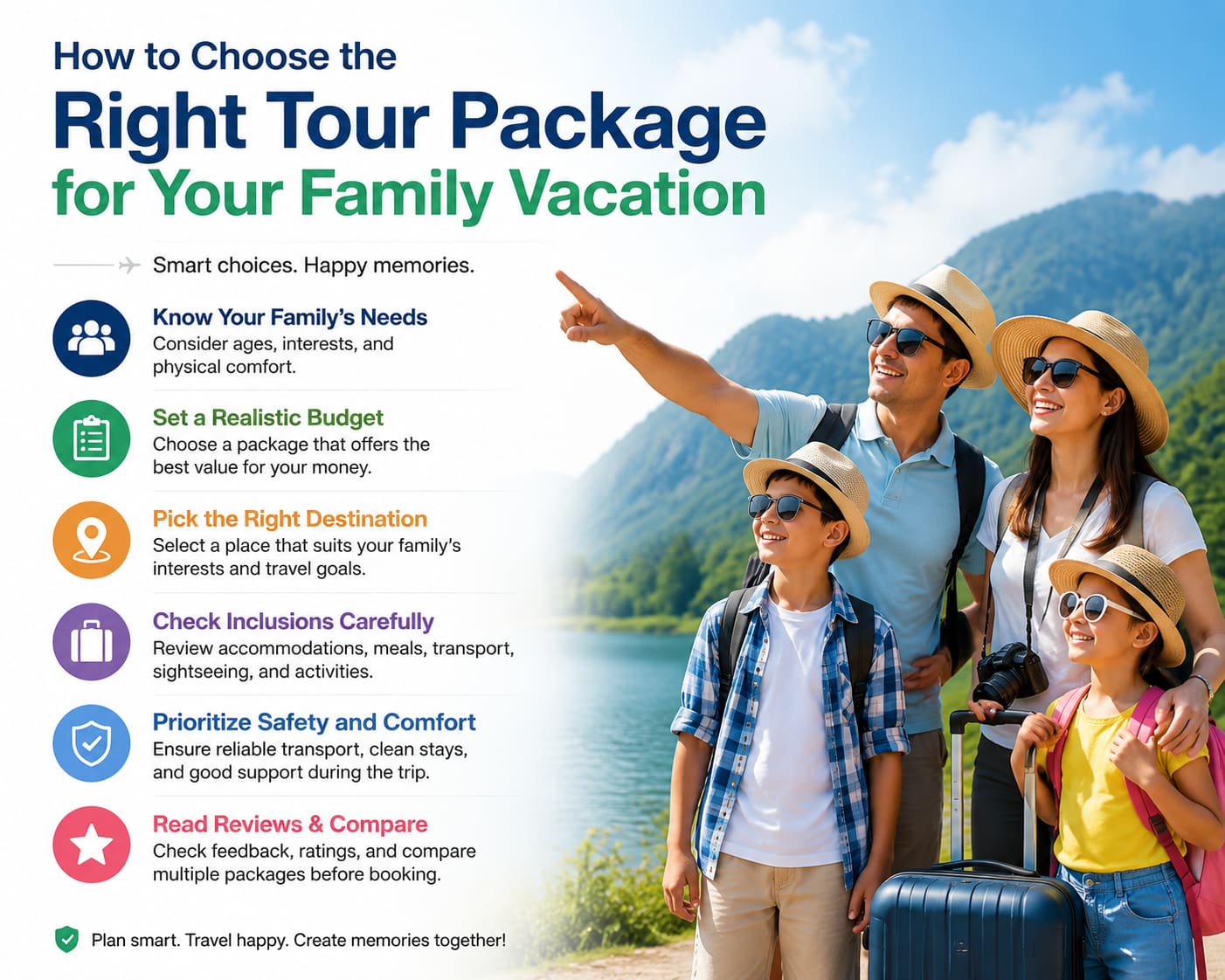 How to Choose the Right Tour Package for Your Family Vacation